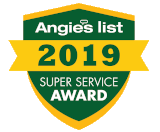 Angies List 2019 Super Service Award for Garage Door Repair