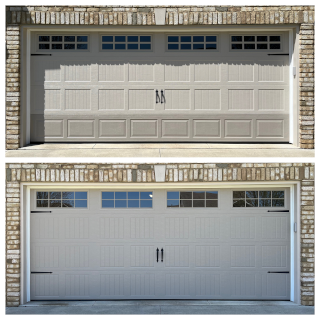 Garage Door Transformation in Akron Ohio