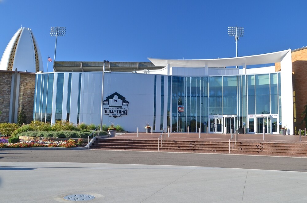 Pro Football Hall of Fame Musem Front Entrance