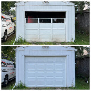 New Garage Door in Canton, Ohio