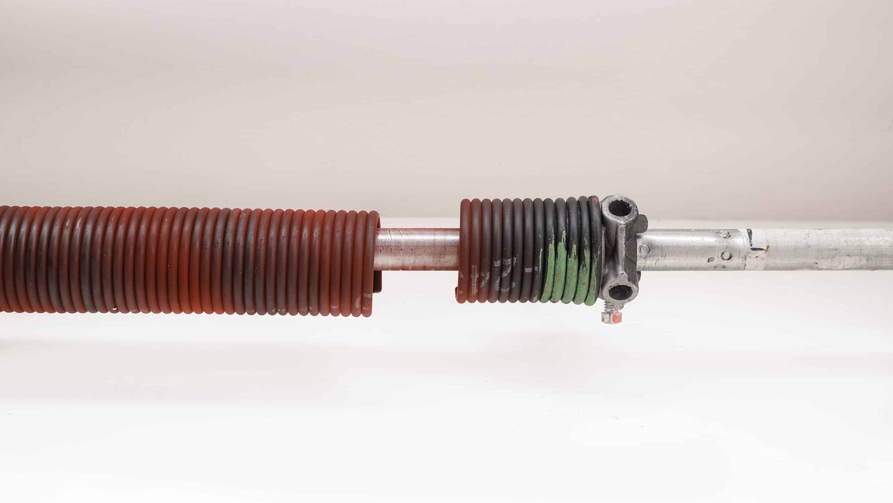 Broken garage door spring