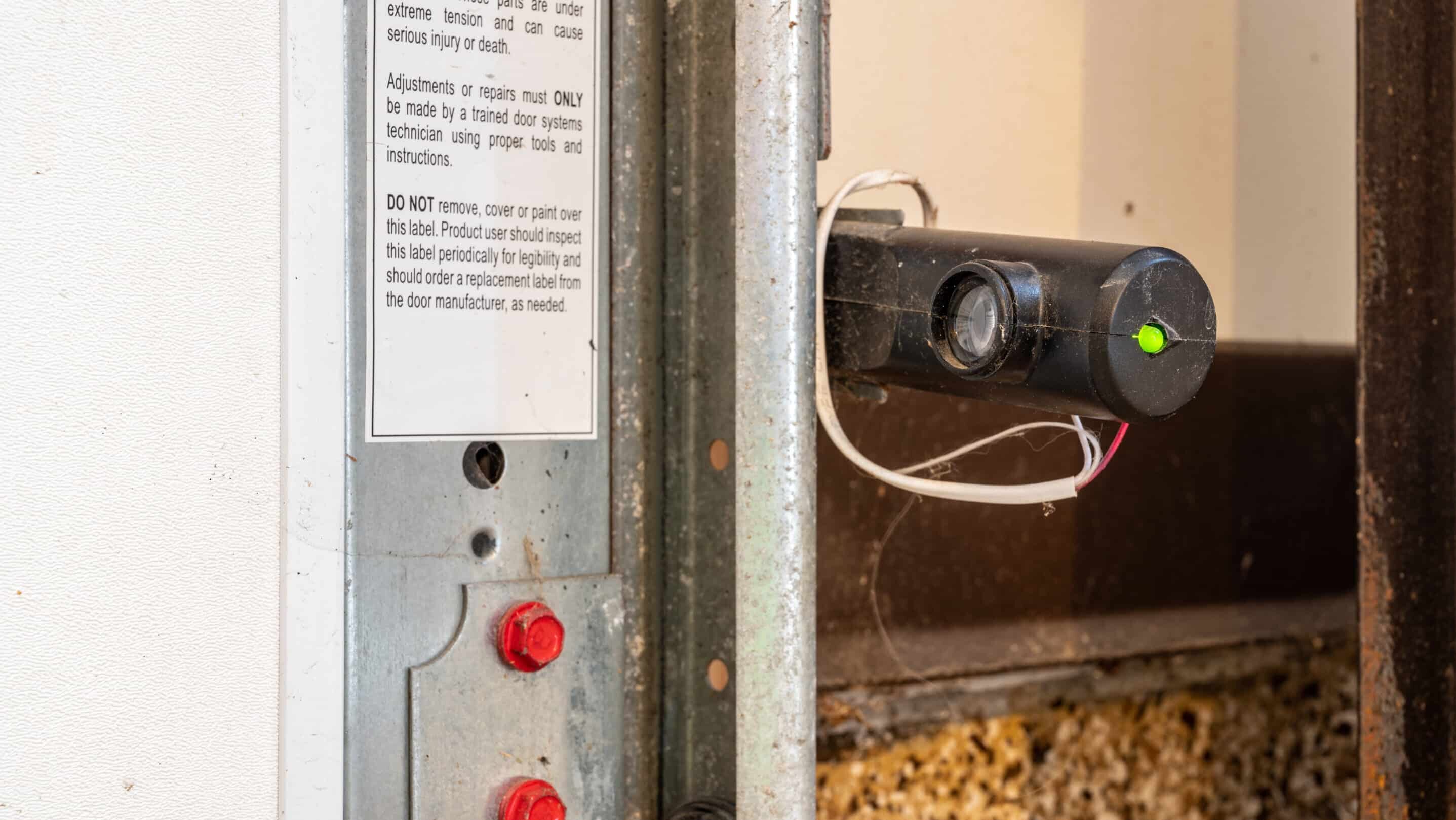 garage door safety sensor