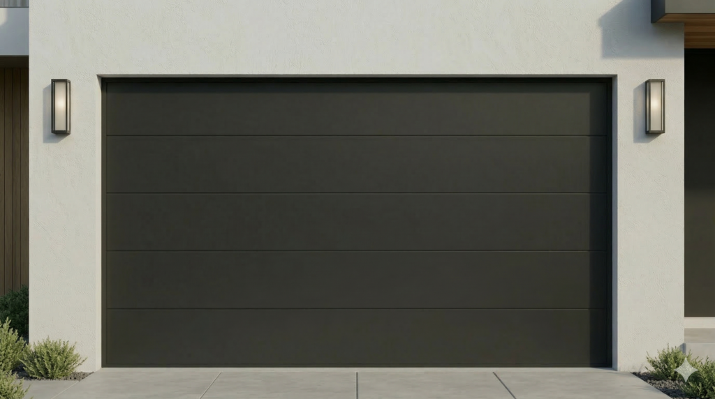 Flush-Panel Garage Doors