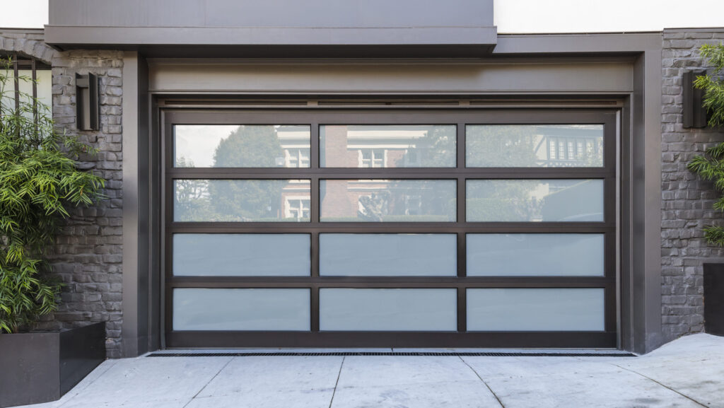 Full-View Glass Garage Door